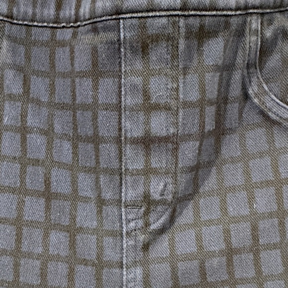 SPANX Dark Blue Windowpane Leggings - Picture 5 of 7